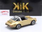 Porsche 911 Targa Singer Design золото металлический 1:18 KK-Scale