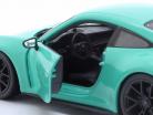 Porsche 911 (992) GT3 建设年份 2021 薄荷绿 1:24 Bburago