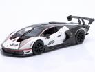 Lamborghini Essenza SCV12 建設年 2021 白 メタリックな / 黒 1:24 Bburago