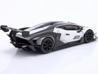 Lamborghini Essenza SCV12 Año de construcción 2021 blanco metálico / negro 1:24 Bburago