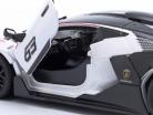 Lamborghini Essenza SCV12 建設年 2021 白 メタリックな / 黒 1:24 Bburago