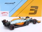 Daniel Ricciardo McLaren MCL35M Gulf #3 Monaco GP Formel 1 2021 1:18 Minichamps