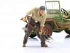Mechanic Crew Offroad Camel Trophy figure #4 1:18 American Diorama