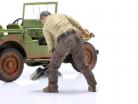Mechanic Crew Offroad Camel Trophy chiffre #4 1:18 American Diorama