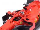 Carlos Sainz jr. Ferrari SF71H #55 formule 1 test Fiorano Janvier 2021 1:18 BBR