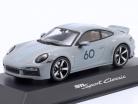 Porsche 911 (992) Sport Classic 2022 спортивный серый металлик 1:43 Spark