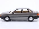Audi 80 (B3)  year 1989 dark grey 1:18 Triple9