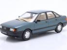 Audi 80 (B3) ano de construção 1989 azul verde metálico 1:18 Triple9