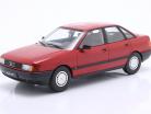 Audi 80 (B3) ano de construção 1989 vermelho 1:18 Triple9