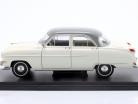 Opel Kapitän 建设年份 1954 白色的 / 灰色的 1:24 Hachette