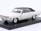 Opel Diplomat V8 Coupe ano de construção 1965 branco / preto 1:24 Hachette