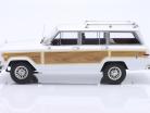 Jeep Grand Wagoneer Construction year 1989 white / wood look 1:18 KK-Scale