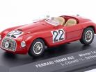 Ferrari 166MM #22 gagnant 24h LeMans 1949 Chinetti, Seldson 1:43 Ixo