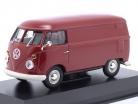 Volkswagen VW T1 furgone Anno di costruzione 1963 rosso scuro 1:43 Minichamps