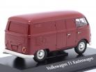 Volkswagen VW T1 furgoneta Año de construcción 1963 rojo oscuro 1:43 Minichamps