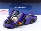 McLaren Speedtail Baujahr 2020 lantana lila 1:18 AUTOart