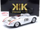 Porsche 550A Spyder #130 James Dean Little Bastard 1956 银 1:12 KK-Scale