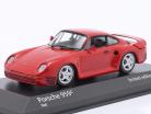 Porsche 959 Anno di costruzione 1987 rosso 1:43 Minichamps