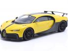 Bugatti Chiron Pur Sport yellow / black 1:18 TrueScale
