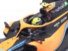Lando Norris McLaren MCL36 #4 Бахрейн GP формула 1 2022 1:18 Minichamps