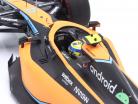 Lando Norris McLaren MCL36 #4 Бахрейн GP формула 1 2022 1:18 Minichamps