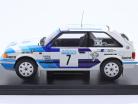 Mazda 323 4WD #7 勝者 ラリー スウェーデン 1989 I. Carlsson, P. Carlsson 1:24 Altaya