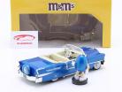 Cadillac Eldorado 1956 con M&Ms figura blu 1:24 Jada Toys