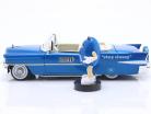 Cadillac Eldorado 1956 con M&Ms figura blu 1:24 Jada Toys