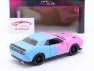 Pink Slips Dodge Challenger SRT Hellcat 2015 rosa / Azul claro 1:24 Jada Toys