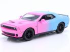 Pink Slips Dodge Challenger SRT Hellcat 2015 розовый / Светло-синий 1:24 Jada Toys