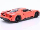 Pink Slips Ford GT 2017 arancia metallico 1:24 Jada Toys