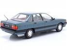 Audi 100 C3 ano de construção 1989 lago azul verde metálico 1:18 Triple9