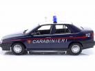 Alfa Romeo 155 Carabinieri ano de construção 1996 azul escuro / branco 1:18 Triple9