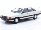 Audi 100 C3 year 1989 zermat silver metallic 1:18 Triple9