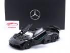 Mercedes-Benz AMG ONE (C298) STAR Año de construcción 2023 hyper negro 1:18 NZG