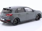 Hyundai i30 N Baujahr 2021 shadow grau 1:18 Model Car Group