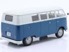 Volkswagen VW T1 Baujahr 1960 blau / weiß 1:24 WhiteBox
