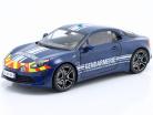 Alpine A110 Gendarmerie Baujahr 2022 blau 1:18 Solido