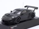 Porsche 911 GT3 R Plain Body Version 2019 mat zwart 1:43 Ixo