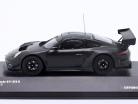 Porsche 911 GT3 R Plain Body Version 2019 stuoia nero 1:43 Ixo
