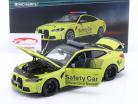 BMW M4 Safety Car MotoGP 2020 желтый 1:18 Minichamps