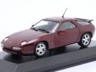 Porsche 928 GTS Année de construction 1991 rouge métallique 1:43 Minichamps