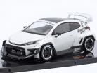 Toyota GR Yaris Pandem Año de construcción 2022 blanco 1:43 Ixo