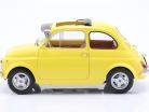 Fiat 500 F Custom with removable Top year 1968 yellow 1:12 KK-Scale