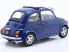 Fiat 500 F Custom with removable Top year 1968 blue 1:12 KK-Scale