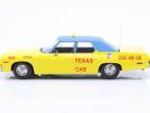 Dodge Monaco 出租车 德克萨斯州 1974 黄色的 / 蓝色的 1:18 KK-Scale
