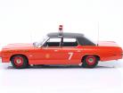 Dodge Monaco 消防部门 芝加哥 1974 红色的 / 黑色的 1:18 KK-Scale