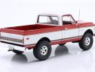 Chevrolet K-10 4x4 Off-Road year 1972 red / white 1:18 GMP