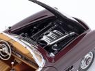 Mercedes-Benz 300 SL Roadster ano de construção 1957 vermelho escuro 1:18 Norev