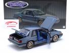 Ford Mustang 5.0 LX Año de construcción 1989 azul metálico 1:18 GMP